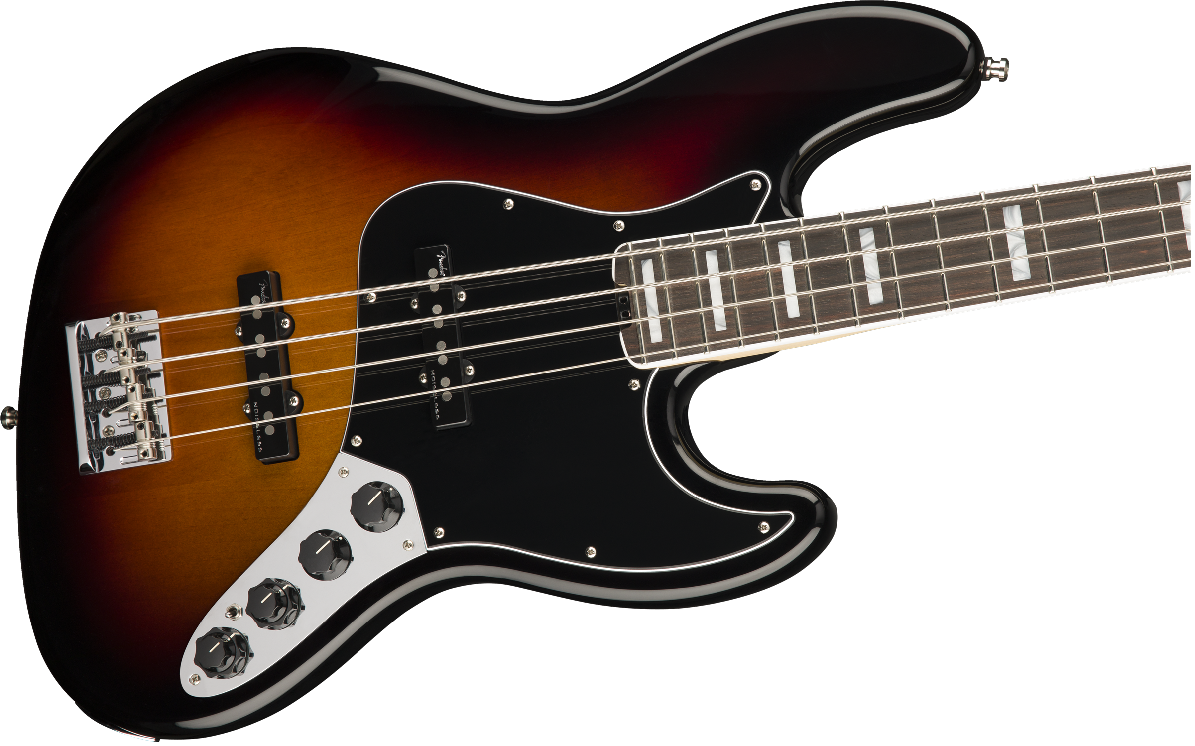Fender Jazz Bass American Elite 2018 Usa Eb - 3 Color Sunburst - Solidbody E-bass - Variation 3