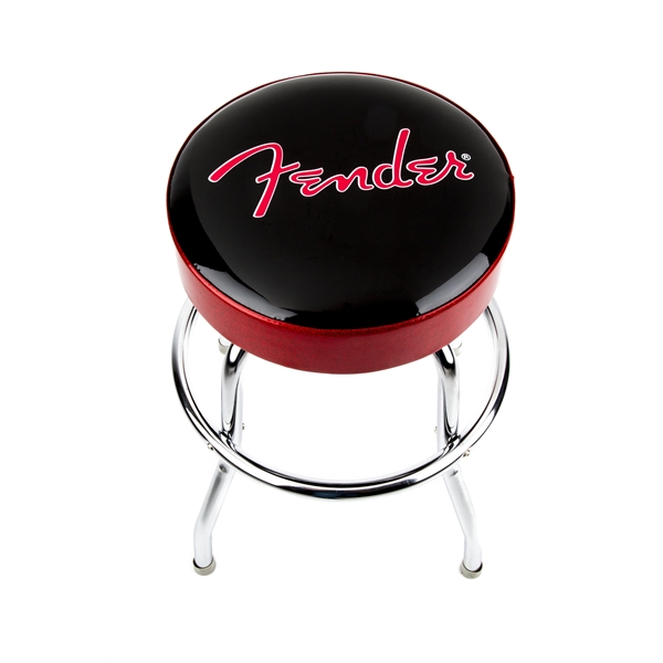 Fender Barstool Black & Red - 24in - Hocker - Variation 1