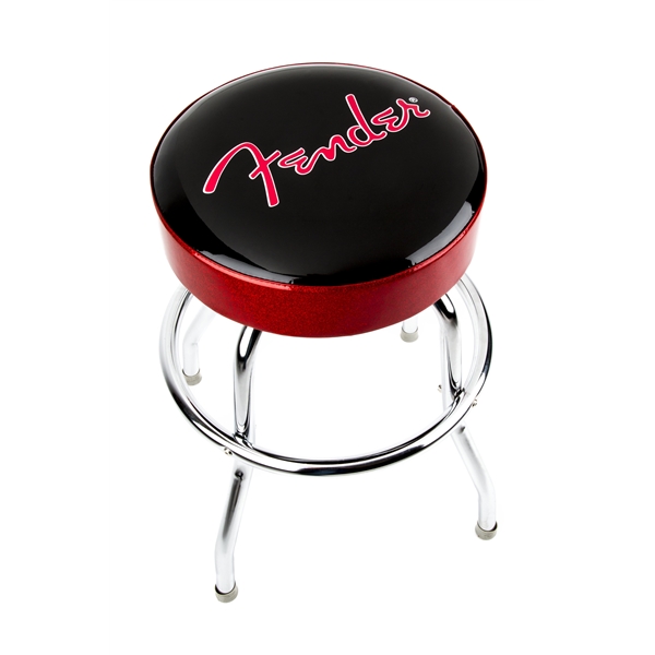 Fender Barstool Black & Red - 24in - Hocker - Variation 3