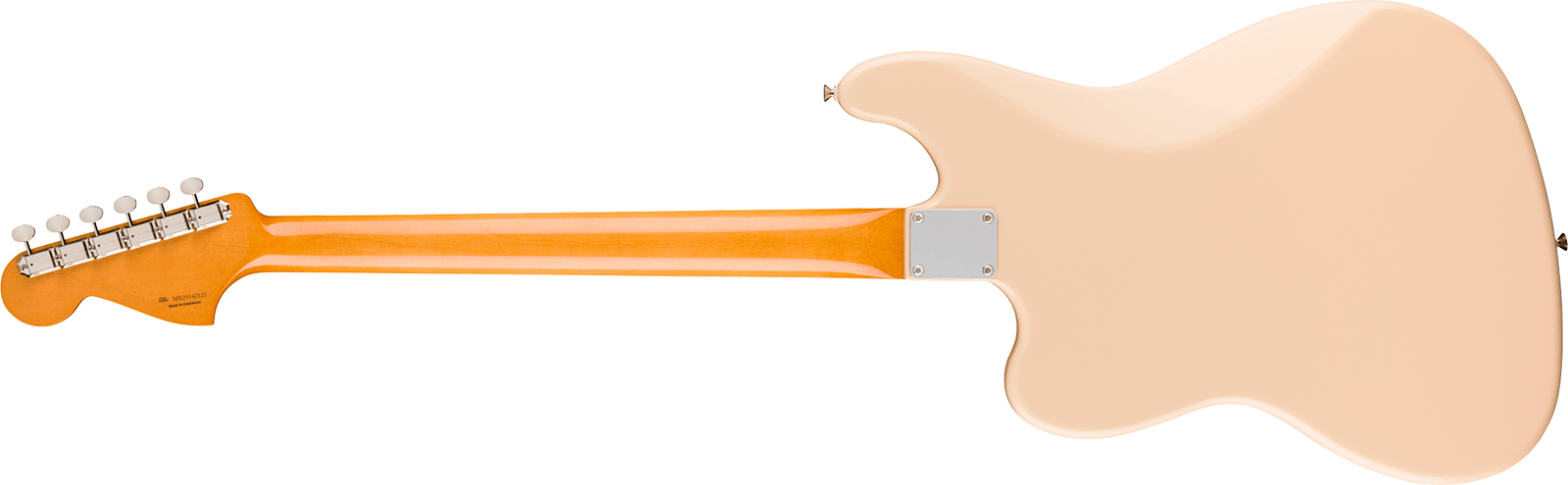 Fender Bass Vi Early 60s Vintera 3 Mex Shsc Rw - Olympic White - Solidbody E-bass - Variation 1