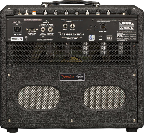 Fender BassBreaker 15 Combo Midnight Oil Ltd Combo für e-gitarre