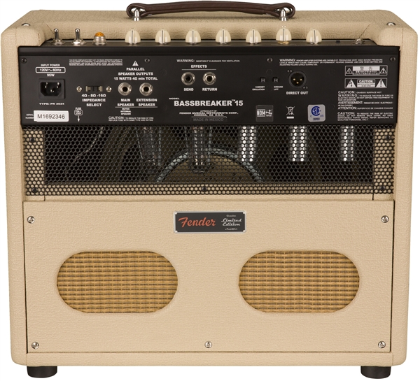 Fender Bassbreaker 15 Combo Fsr Ltd 15w 1x12 Celestion G12h30 Blonde - Combo für E-Gitarre - Variation 2