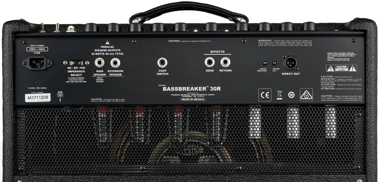 Fender Bassbreaker 30r 30w 1x12 - Combo für E-Gitarre - Variation 4
