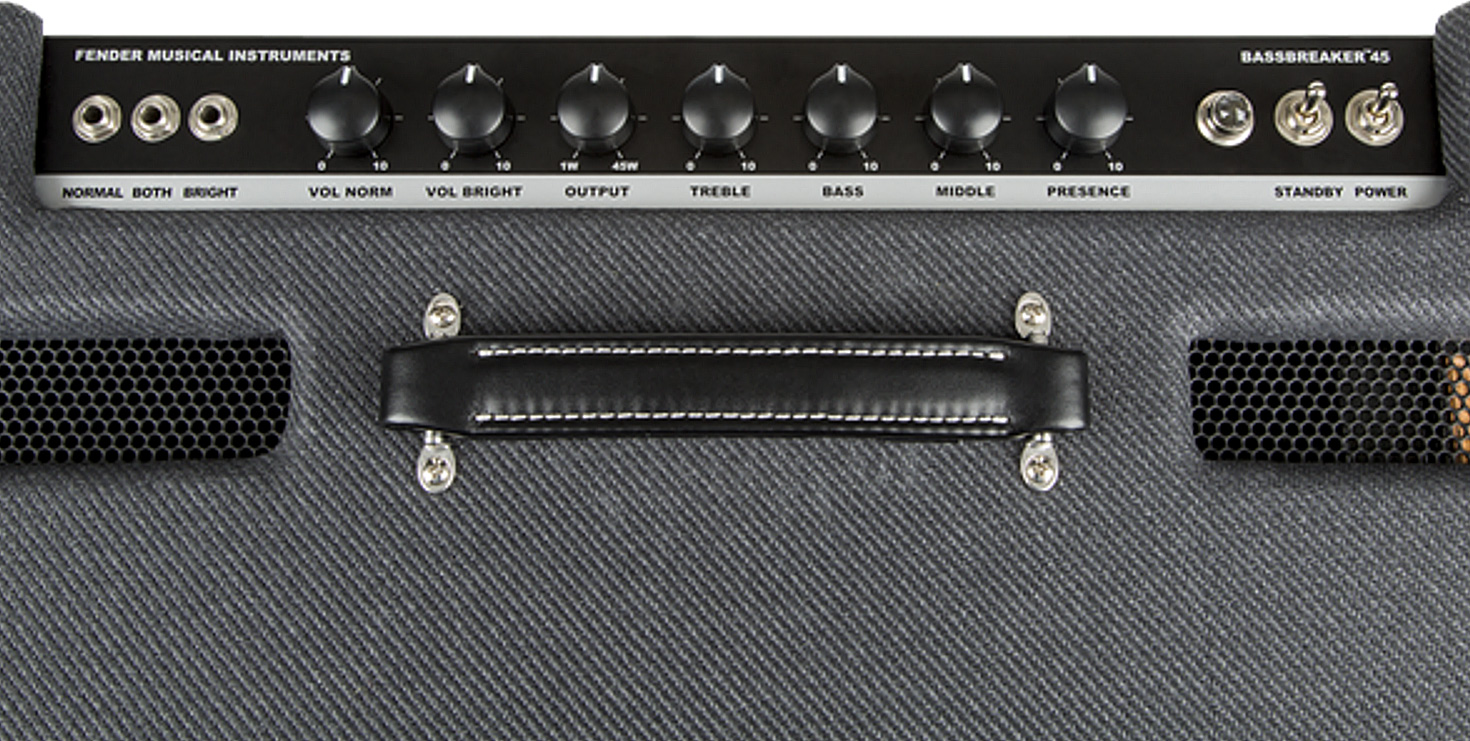 Fender Bassbreaker 45 Combo 1/45w 2x12 Gray Tweed - Combo für E-Gitarre - Variation 3