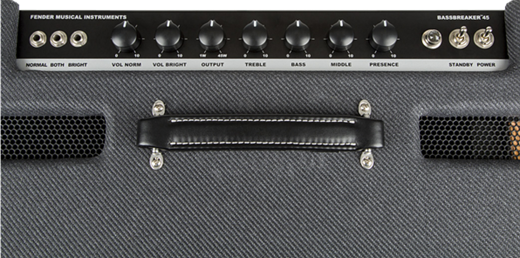 Fender Bassbreaker 45 Head 1/45w Gray Tweed - E-Gitarre Topteil - Variation 3