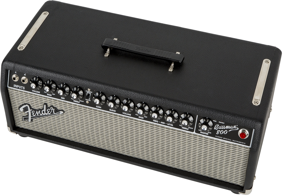 Fender Bassman 800 Head 800w 4-ohms Black/silver - Bass Topteil - Variation 2