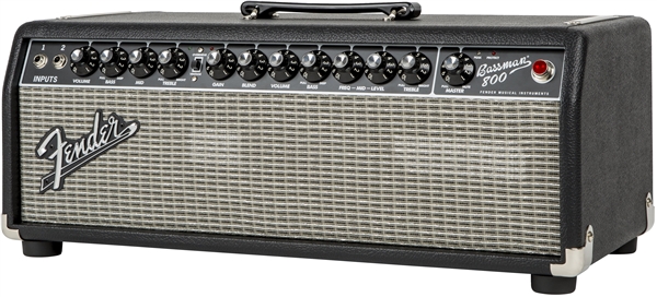 Fender Bassman 800 Head 800w 4-ohms Black/silver - Bass Topteil - Variation 4