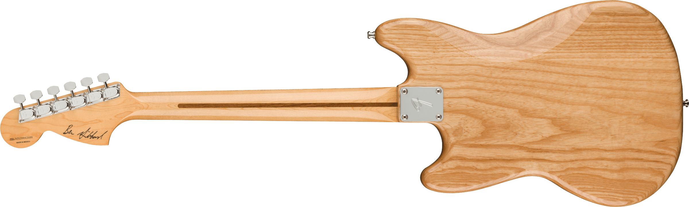 Fender Ben Gibbard Mustang Signature Mex Mn - Natural - Retro-Rock-E-Gitarre - Variation 1