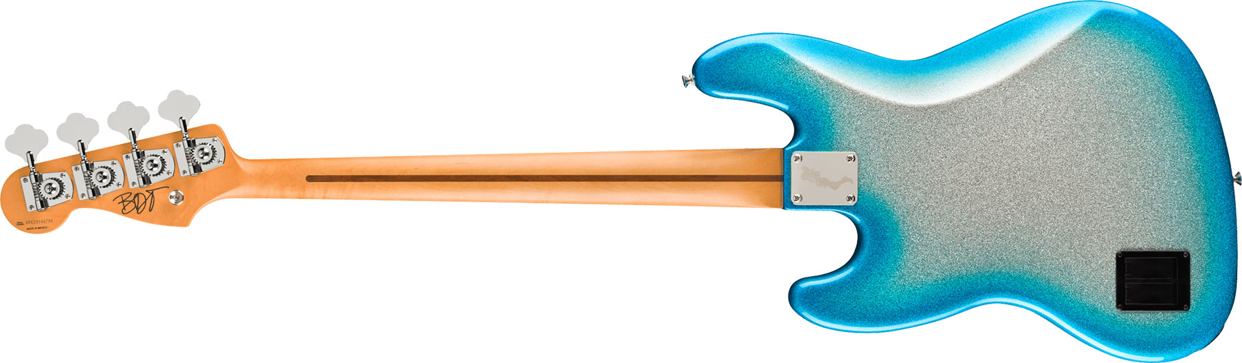 Fender Blu Detiger Jazz Bass Player Plus X Ltd Signature Active Rw - Sky Burst Sparkle - Solidbody E-bass - Variation 1