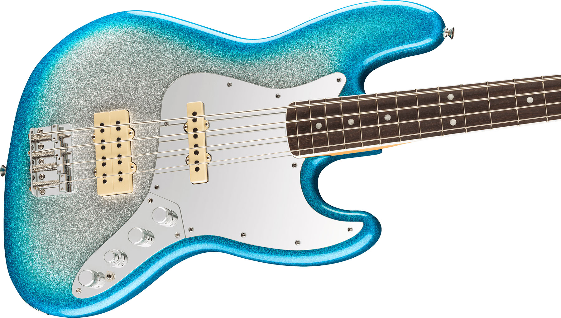 Fender Blu Detiger Jazz Bass Player Plus X Ltd Signature Active Rw - Sky Burst Sparkle - Solidbody E-bass - Variation 2