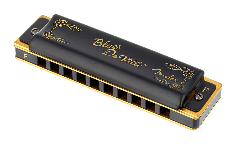 Chromatische mundharmonikas Fender Blues Deville Harp F