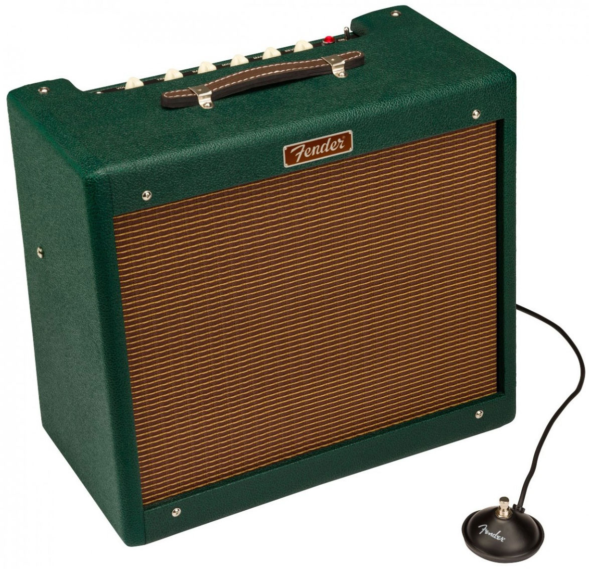 Fender Blues Junior IV FSR Ltd - British Racing Green Combo für e 