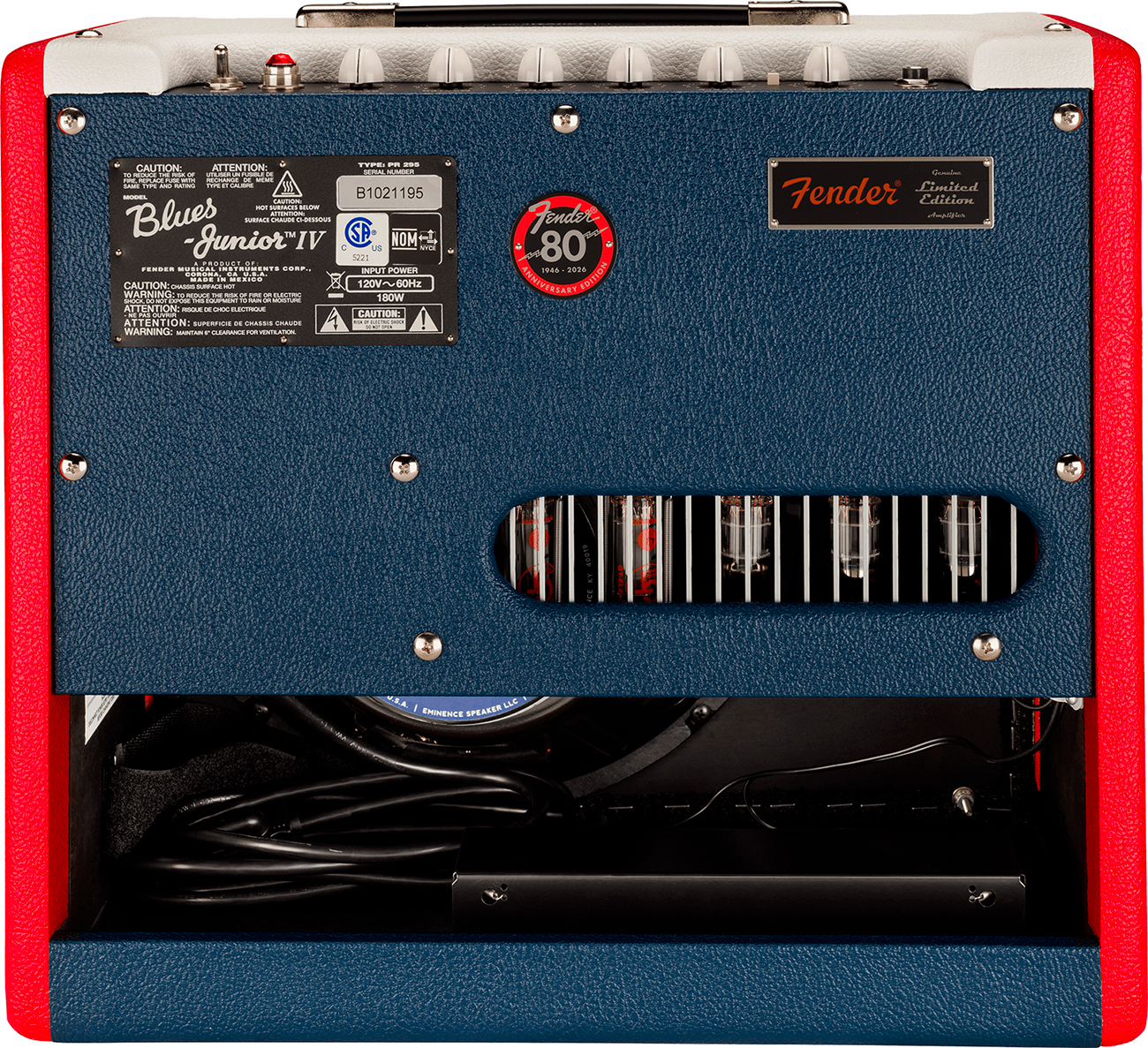 Fender Blues Junior Iv Fsr Ltd 15w 1x12 Eminence Cannabis Rex El84 Color Trio - Combo für E-Gitarre - Variation 2