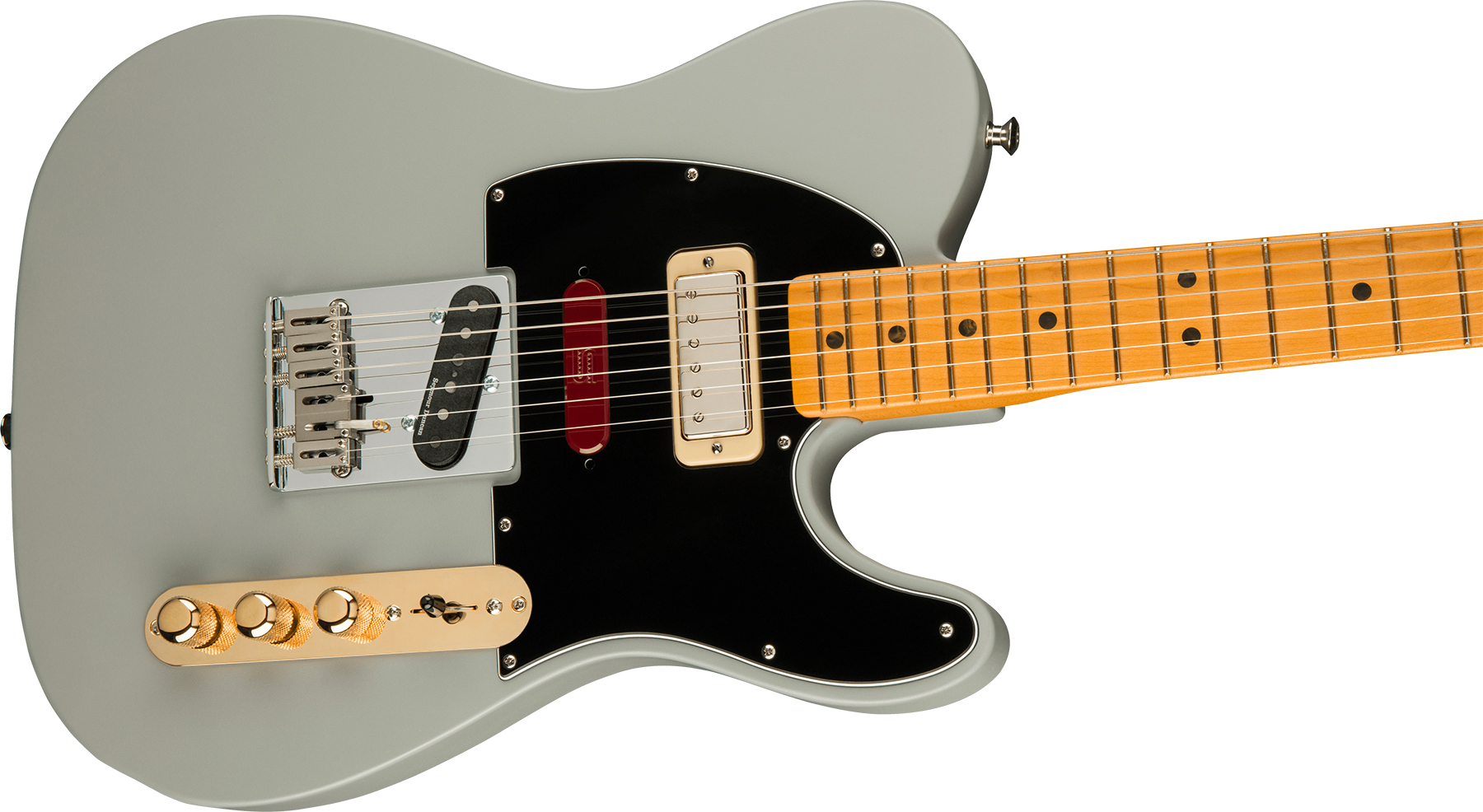 Fender Brent Mason Tele Signature Usa Ssh B-bender Mn - Primer Gray - E-Gitarre in Teleform - Variation 2