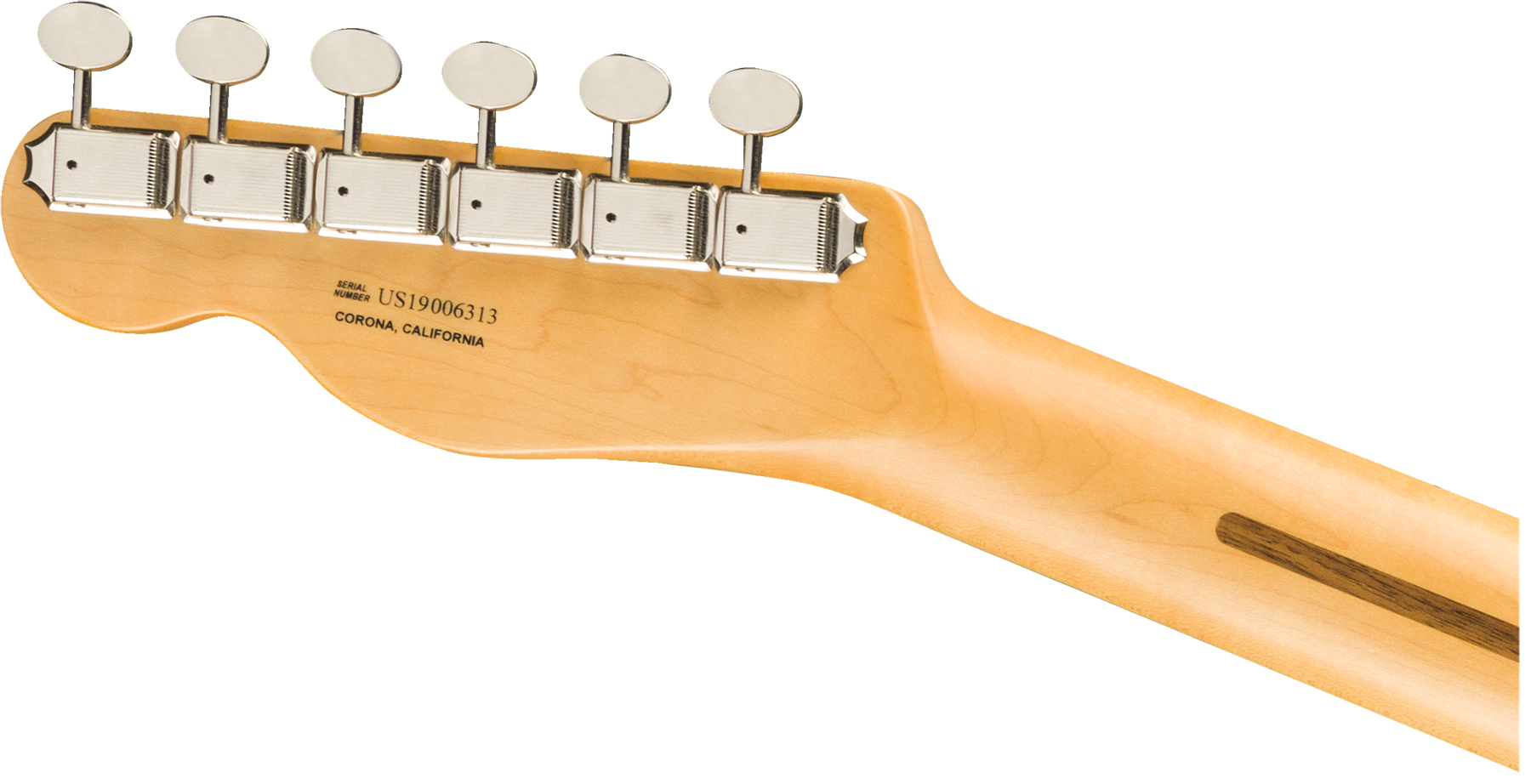 Fender Britt Daniel Tele Thinline Signature Ss Mn - Amarillo Gold - Semi-Hollow E-Gitarre - Variation 3