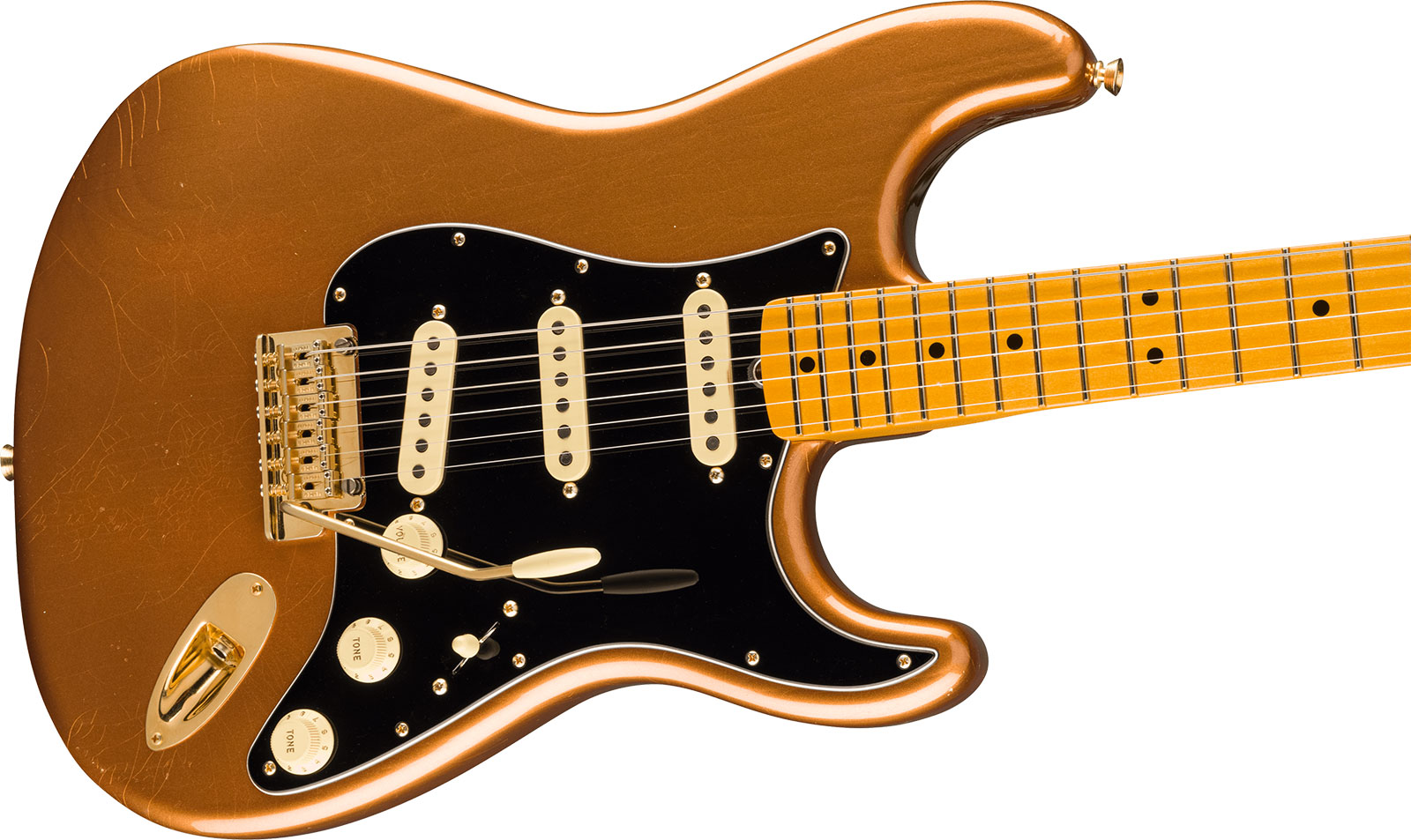 Fender Bruno Mars Strat Usa Signature 3s Trem Mn - Mars Mocha - Signature-E-Gitarre - Variation 2
