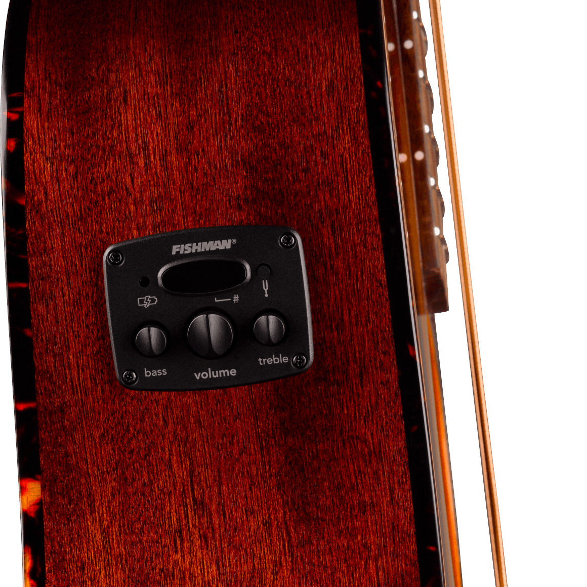 Fender Kingman Bass Deluxe Ce Mahogany California Cw Shsc Tout Acajou Noy - Natural - Akustische Bass - Variation 3