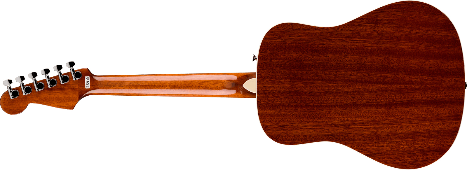 Fender California Standard Redondo Mini Tout Sapele Noy +housse - Natural - Folk-Gitarre - Variation 2