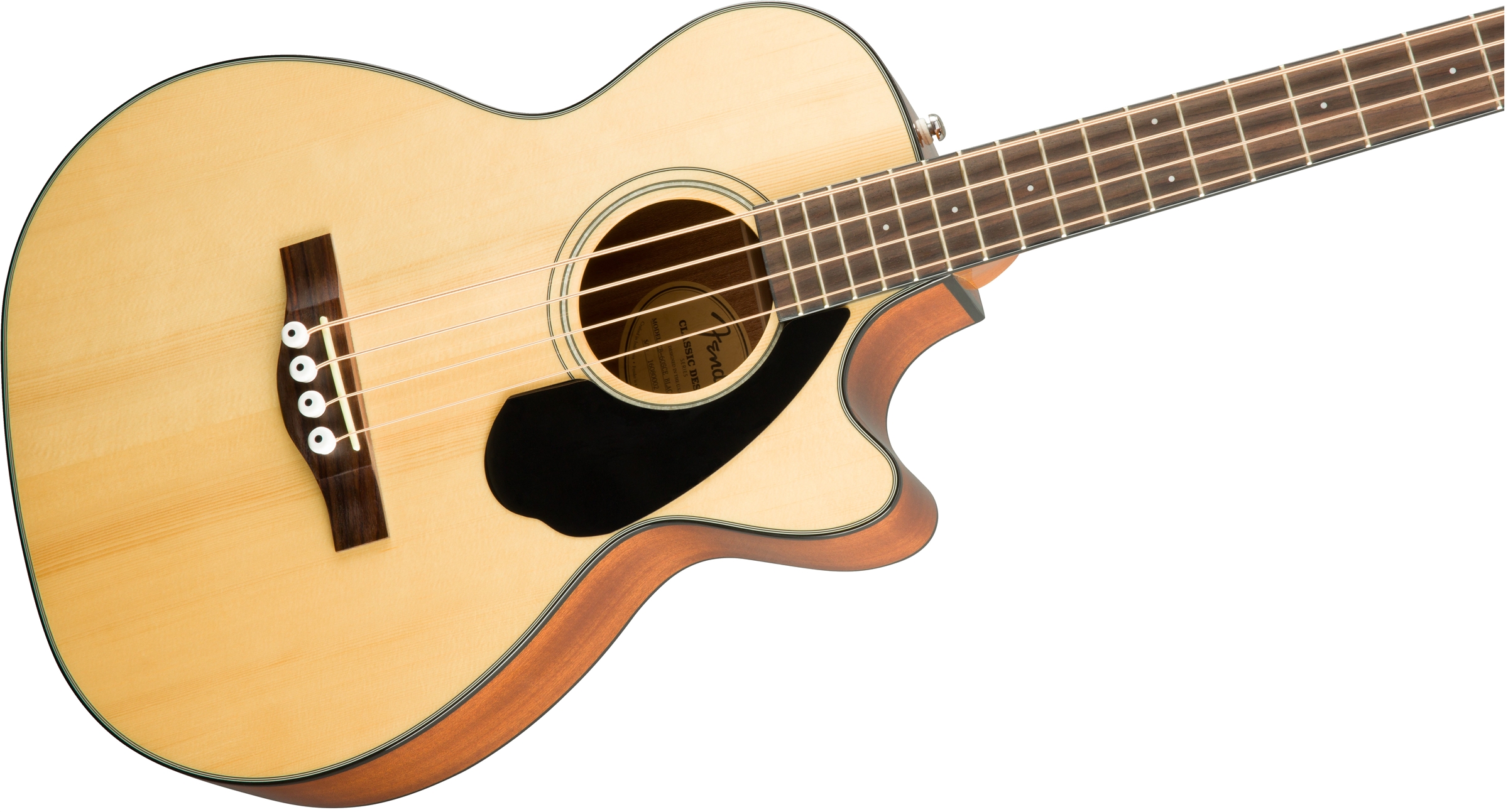 Fender Cb-60sce Classic Design Concert Cw Epicea Acajou - Natural - Akustische Bass - Variation 2