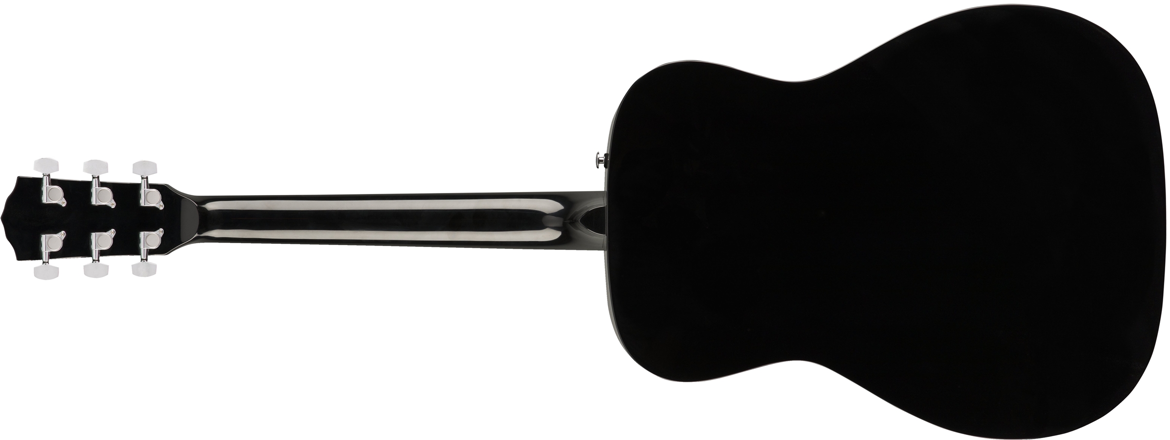 Fender Cc-60s Concert Epicea Acajou Wal - Black - Westerngitarre & electro - Variation 1
