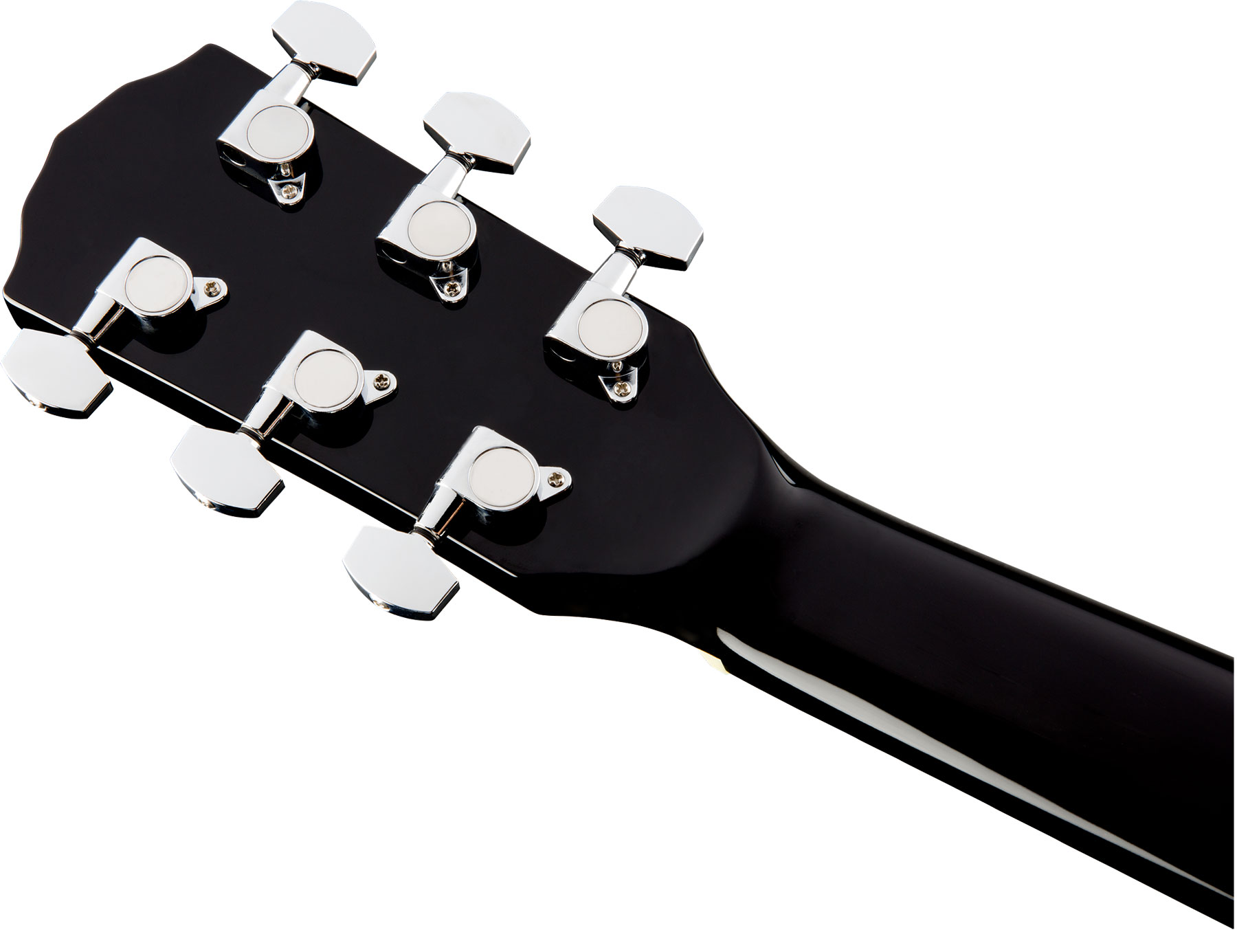 Fender Cd-60sce Dreadnought Cw Epicea Acajou Wal - Black - Elektroakustische Gitarre - Variation 4
