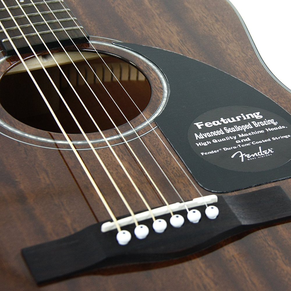 Fender Cd60 All Mahogany 2013 Natural Gloss - Westerngitarre & electro - Variation 4