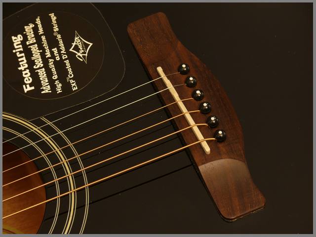 Fender Cd60 V2 Black - Westerngitarre & electro - Variation 2