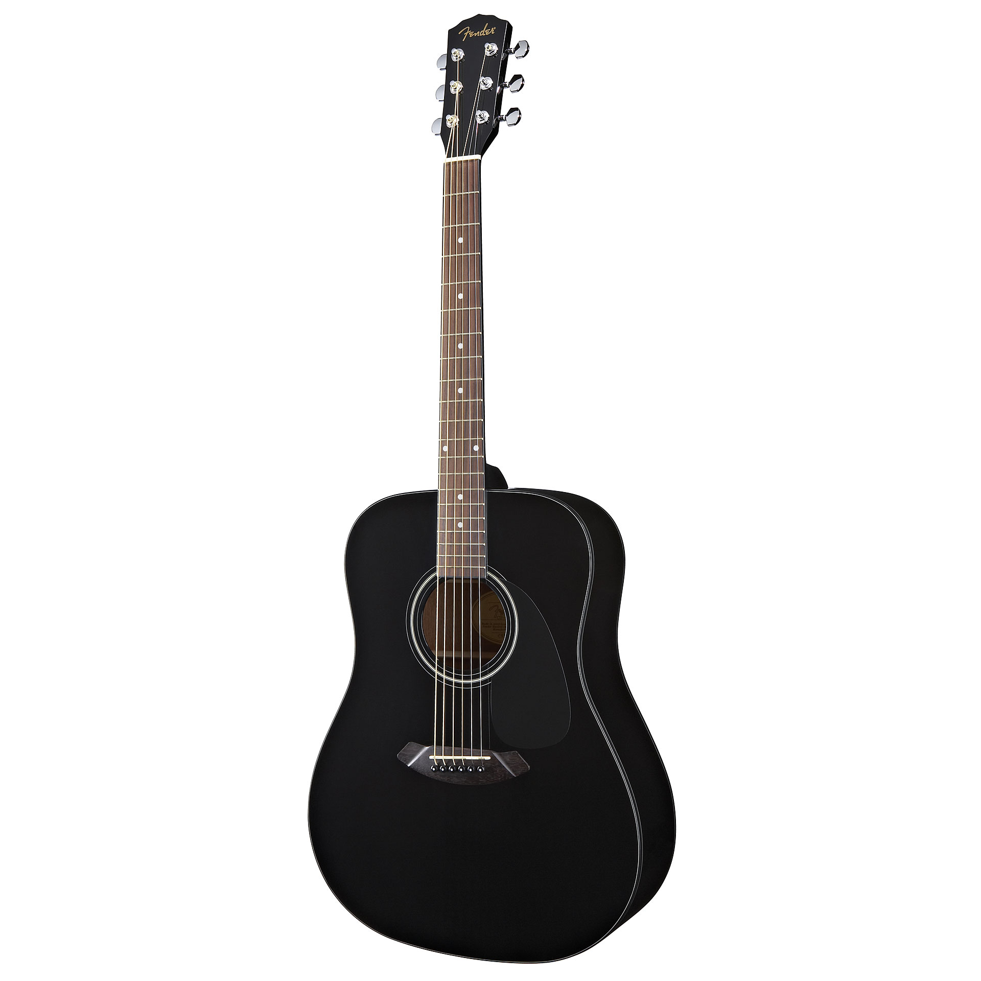 Fender Cd60 V2 Black - Westerngitarre & electro - Variation 4