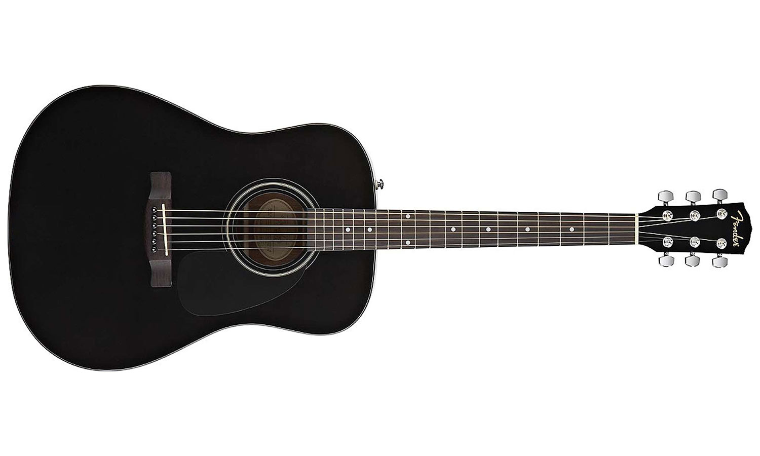 Fender Cd60 V2 Black - Westerngitarre & electro - Variation 1