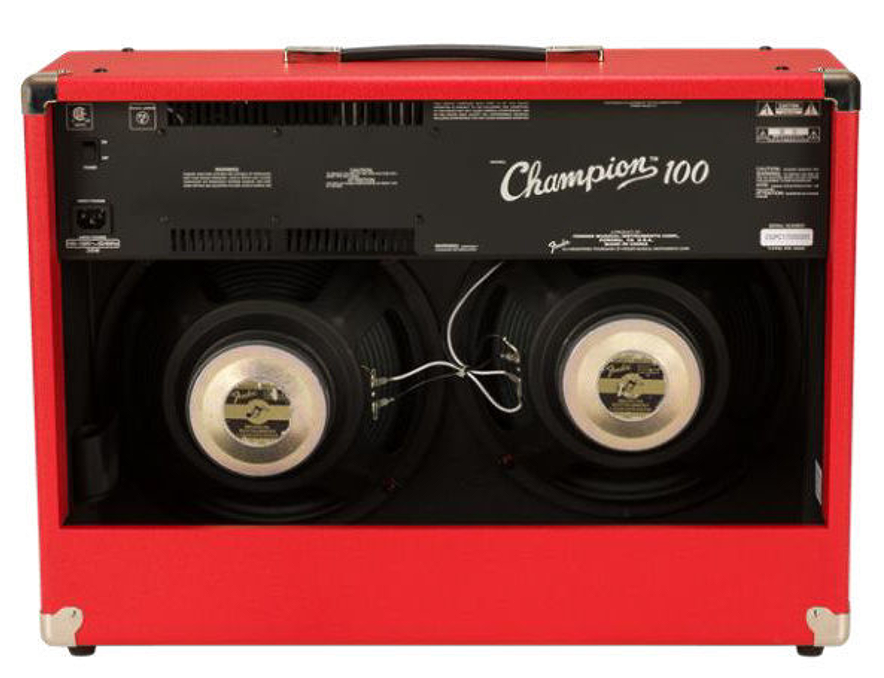 Fender Champion 100 Fsr 100w 2x12 Red - Combo für E-Gitarre - Variation 1