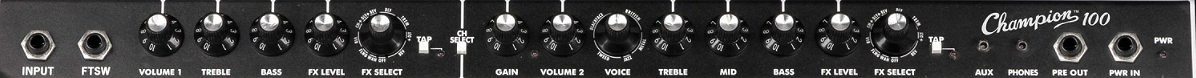 Fender Champion 100 Fsr 100w 2x12 Red - Combo für E-Gitarre - Variation 2