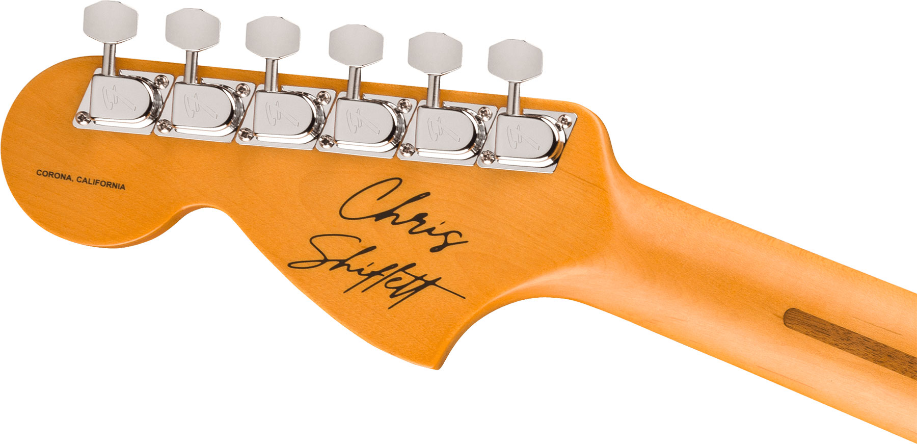 Fender Chris Shiflett Tele Cleaver Usa Signature 2s Ht Rw - Dakota Red - Signature-E-Gitarre - Variation 3