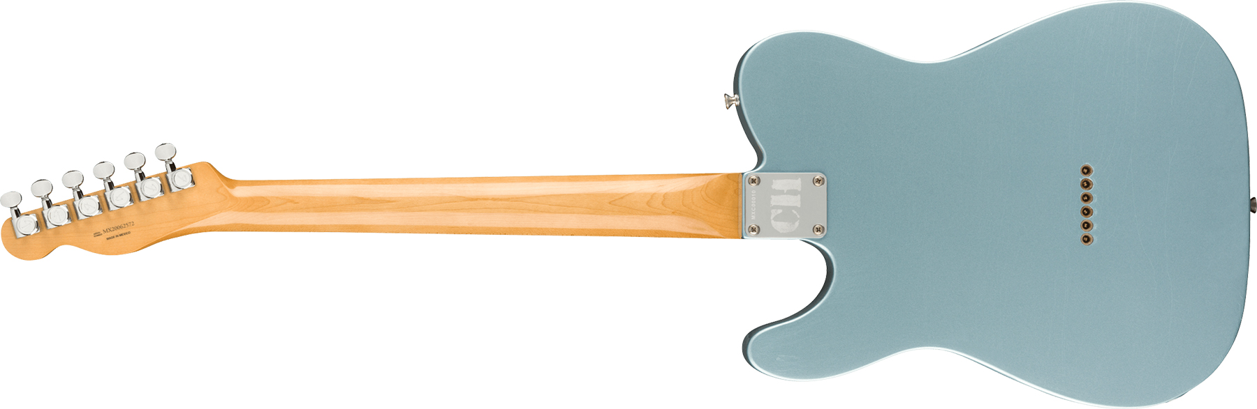 Fender Chrissie Hynde Tele Signature Mex Rw - Road Worn Faded Ice Blue Metallic - E-Gitarre in Teleform - Variation 1