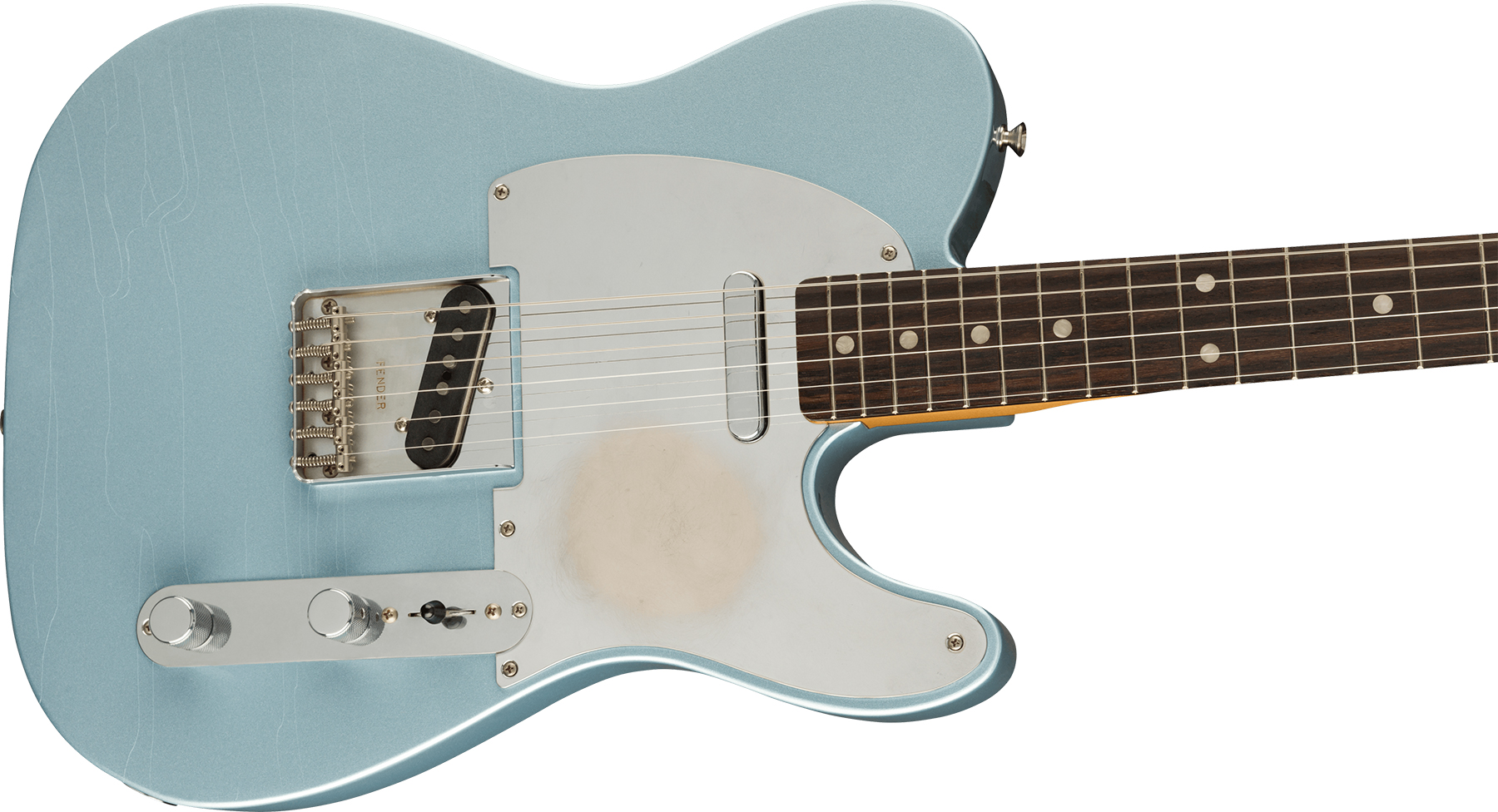 Fender Chrissie Hynde Tele Signature Mex Rw - Road Worn Faded Ice Blue Metallic - E-Gitarre in Teleform - Variation 2