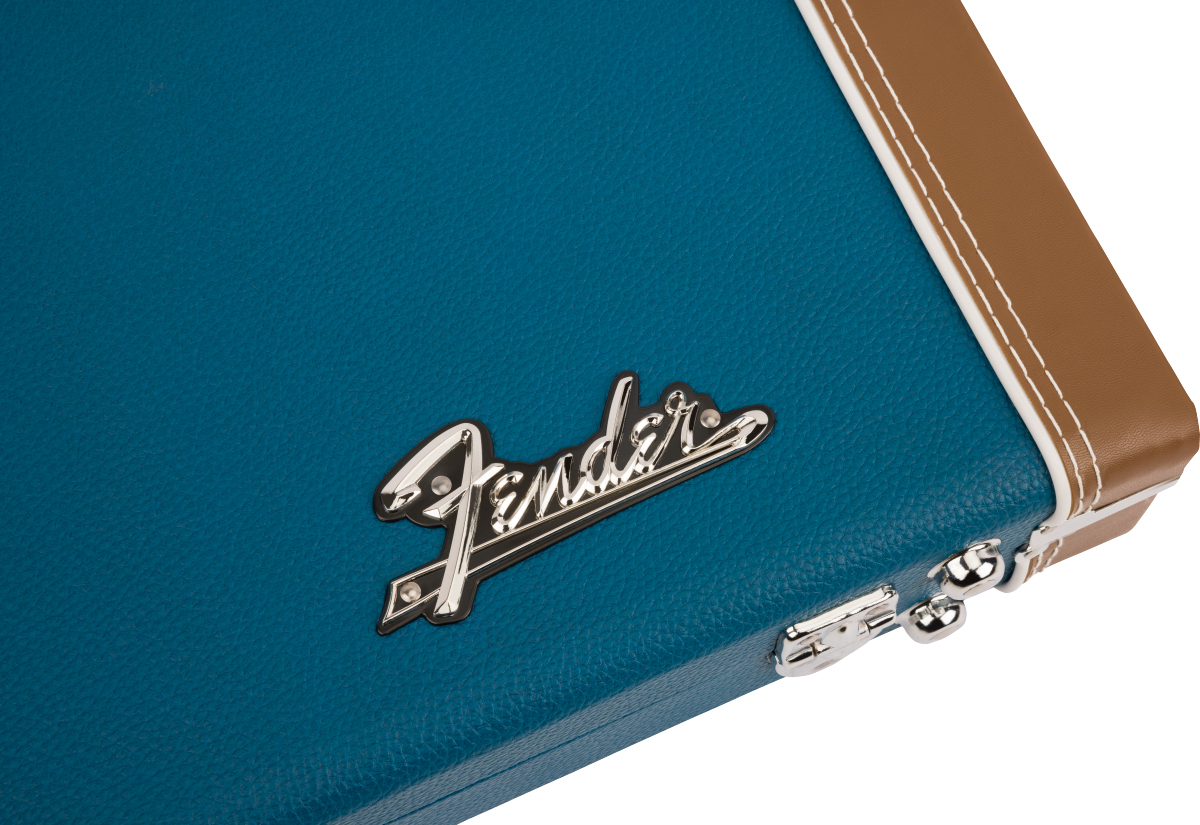 Fender Classic Wood Strat/tele Electric Guitar Case Bois Lake Placid Blue - Koffer für E-Gitarren - Variation 3