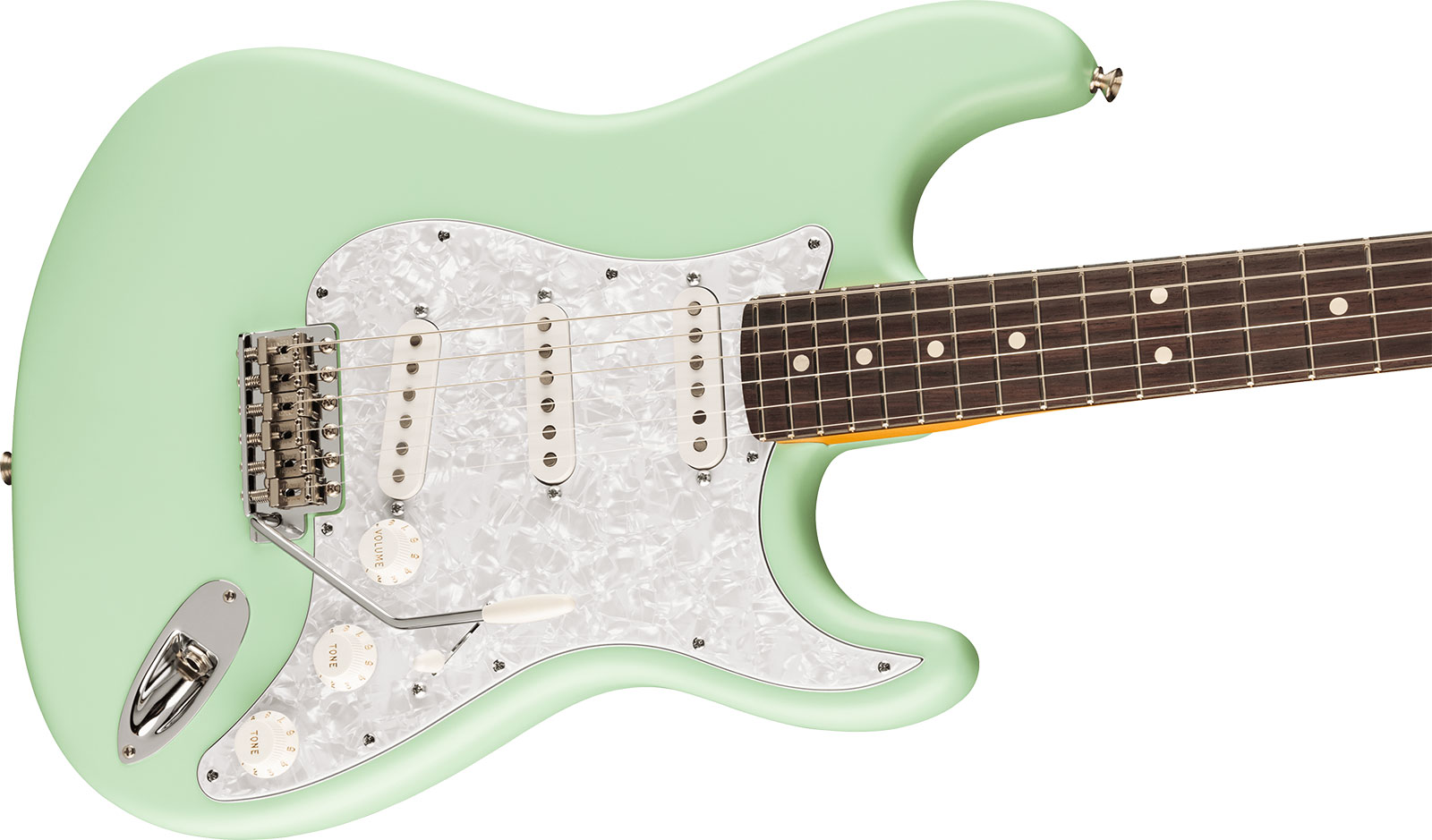 Fender Cory Wong Strat Ltd Signature Usa Stss Trem Rw - Surf Green - E-Gitarre in Str-Form - Variation 2