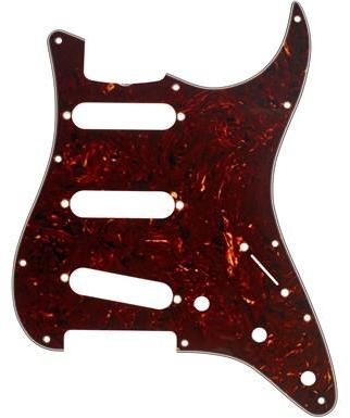 Schlagbrett Fender 11-Hole '60s Vintage-Style Stratocaster SSS Pickguards - Tortoise Shell