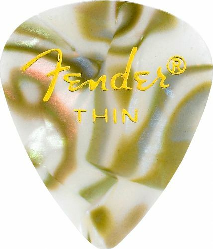 Fender 351 Shape Premium Thin Abalone - Plektren - Main picture