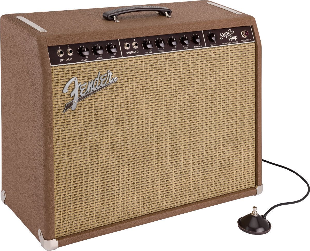 Fender 62 Super Amp American Vintage Usa 40w 2x10 6l6 - Combo für E-Gitarre - Main picture