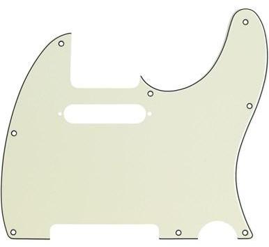 Schlagbrett Fender 8-Hole Mount Multi-Ply Telecaster Pickguards - Mint Green