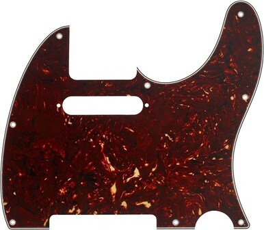 Fender 8-hole Mount Multi-ply Telecaster Pickguards - Tortoise Shell - Schlagbrett - Main picture