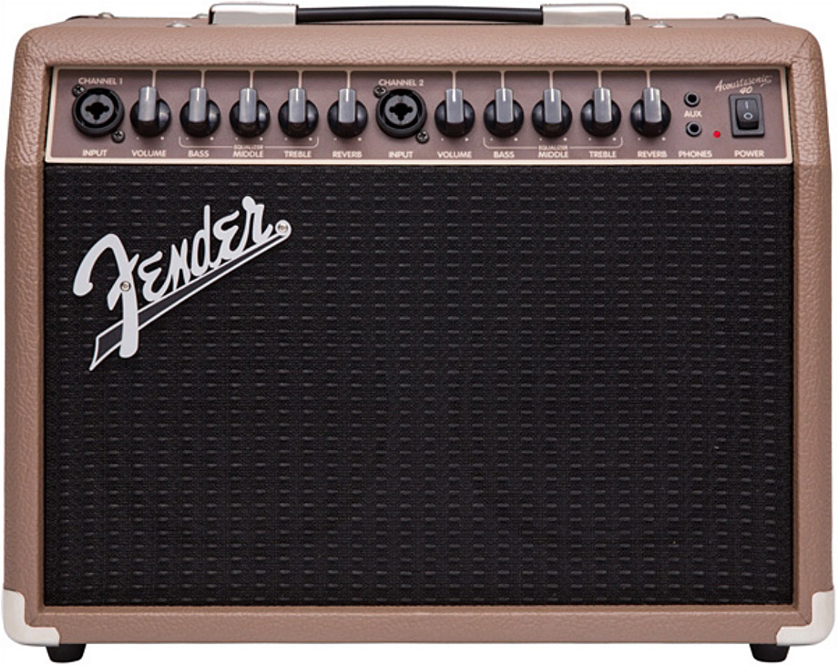 Fender Acoustasonic 40w 2x6.5 - Combo für Akustikgitarre - Main picture