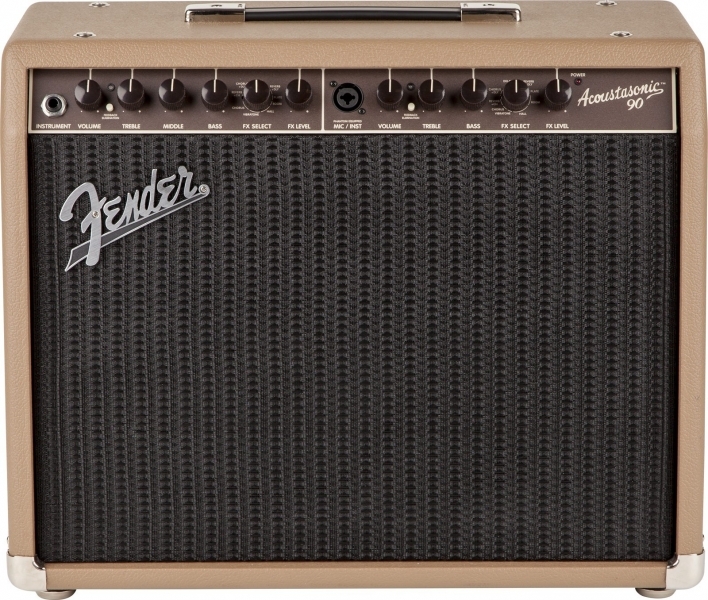 Fender Acoustasonic 90 90w 1x8 Brown - Combo für Akustikgitarre - Main picture