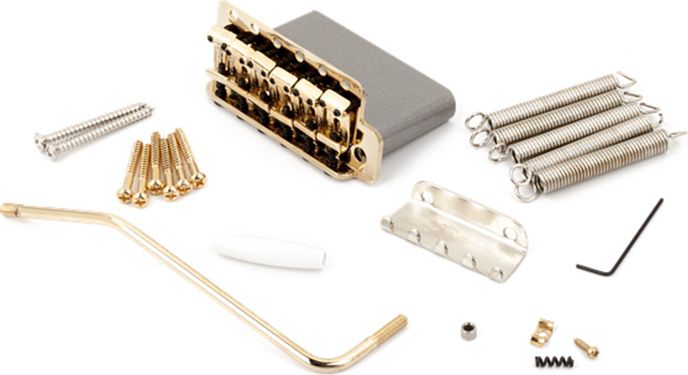 Fender American Vintage Series Strat Tremolo Assembly Gold - Kompletten Vibrato - Main picture