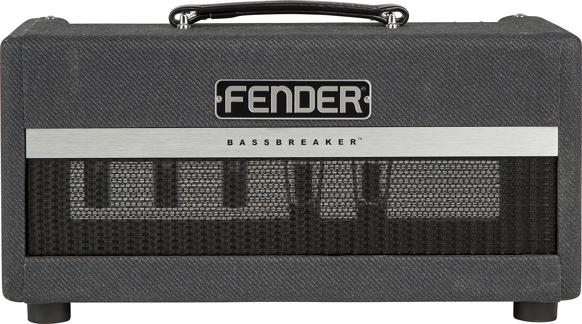 Fender Bassbreaker 15 Head 15w Gray Tweed - E-Gitarre Topteil - Main picture