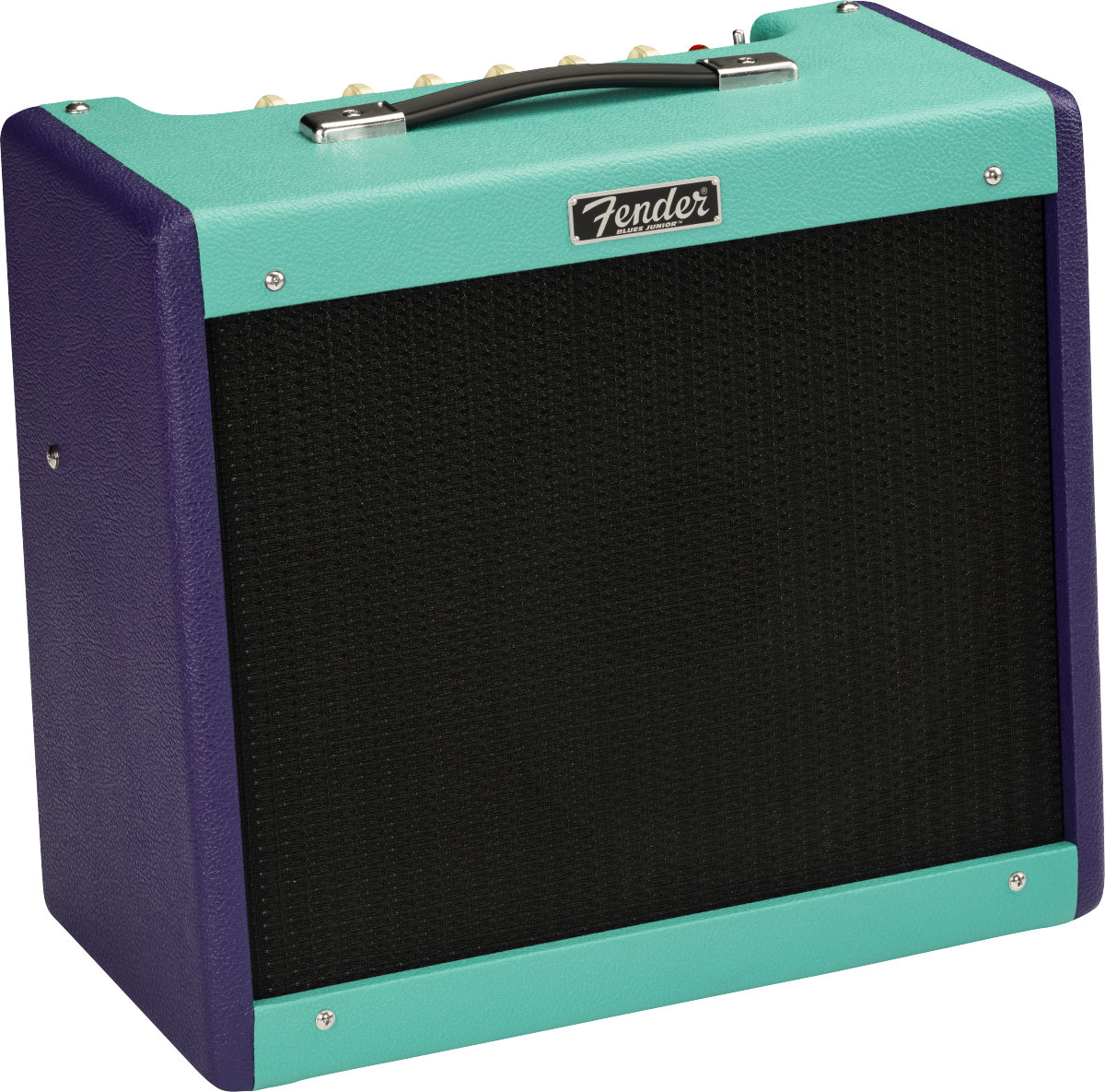 Fender Blues Junior Iv Fsr Ltd 15w 1x12 Jensen Cannabis Rex Purple Seafoam - Combo für E-Gitarre - Main picture