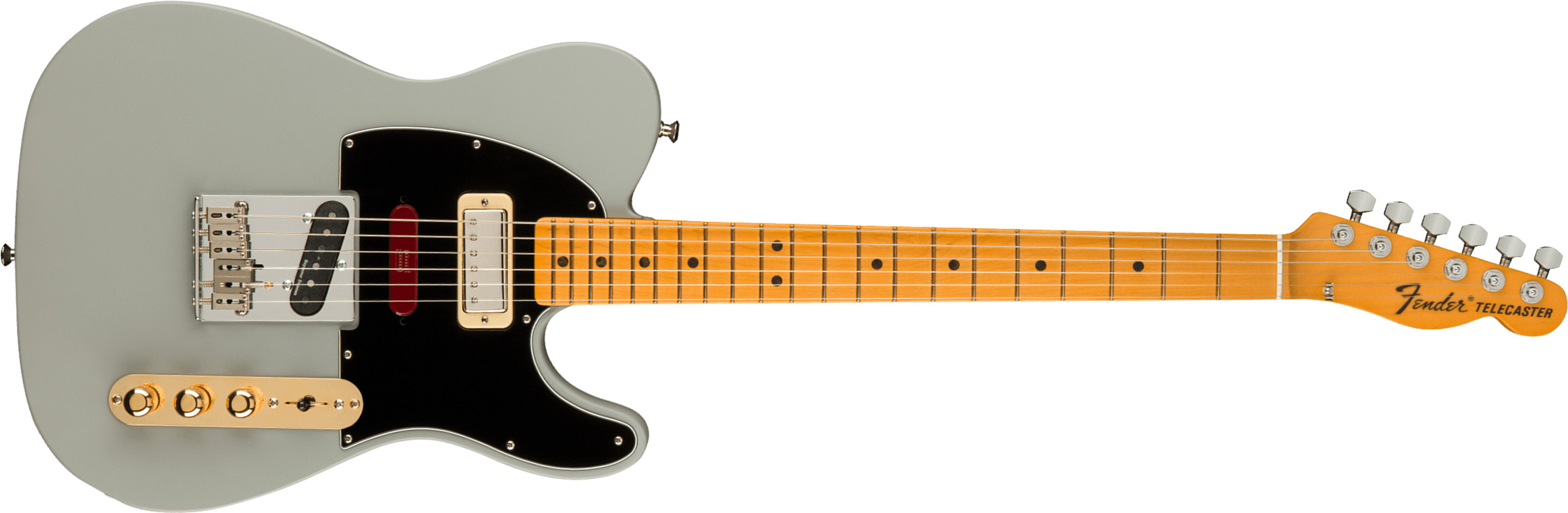 Fender Brent Mason Tele Signature Usa Ssh B-bender Mn - Primer Gray - E-Gitarre in Teleform - Main picture