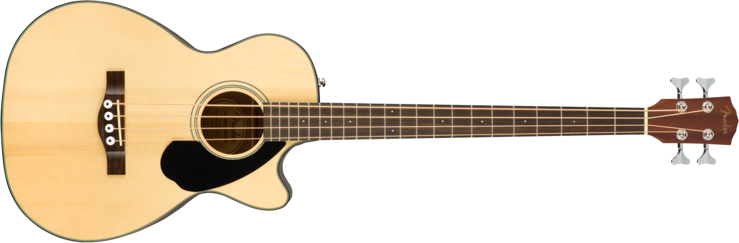 Fender Cb-60sce Classic Design Concert Cw Epicea Acajou - Natural - Akustische Bass - Main picture