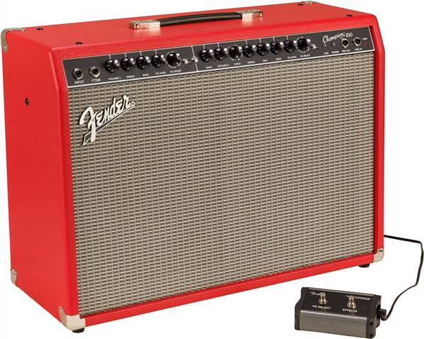 Fender Champion 100 Fsr 100w 2x12 Red - Combo für E-Gitarre - Main picture