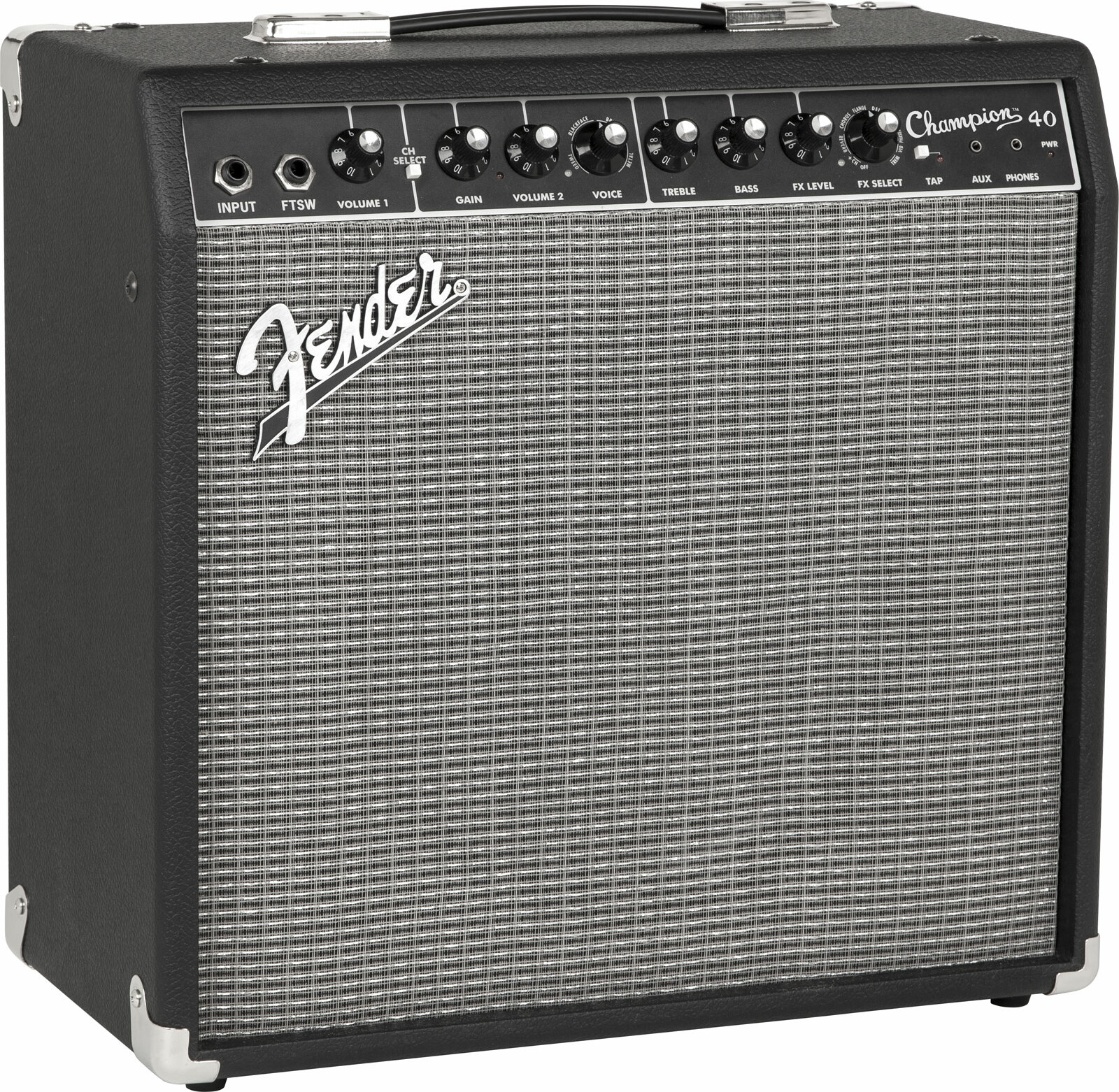 Fender Champion 40 2013 40w 1x12 Black - Combo für E-Gitarre - Main picture